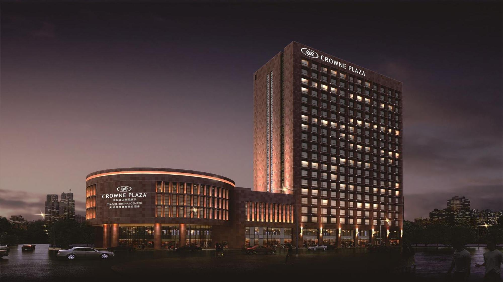 Crowne Plaza Tianjin Binhai Center By Ihg Экстерьер фото